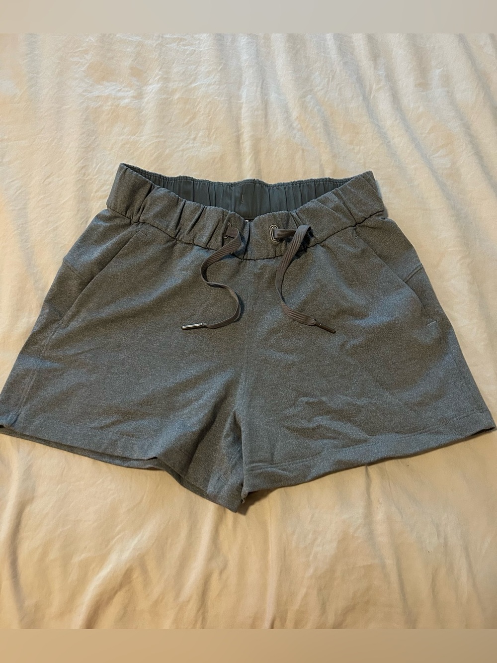 lululemon athletica Gray Athletic Drawstring Shorts